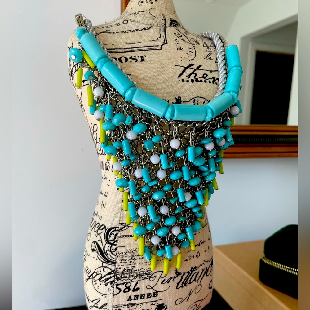 Retro Beaded Necklace